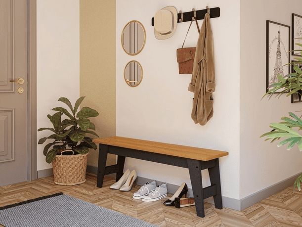 Banco Aurora C/ 130 Chumbo / Nature - REF. 6187 - Imagem 2