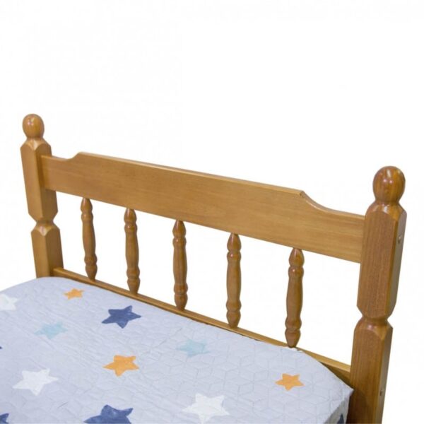 Alternative view of Cama Solteiro Torneado Mel Fosco - REF. 5178