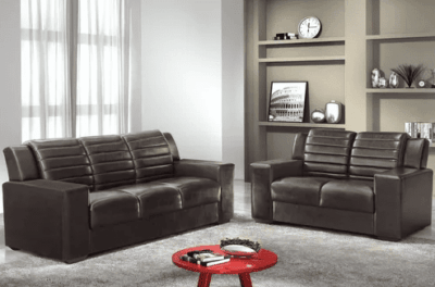 Sofá 3 x 2 Lugares Mod 5270 Coss Café - Ref. 5048