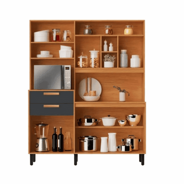 Alternative view of Armário de Cozinha Compacta Nápoles - Ref. 6564