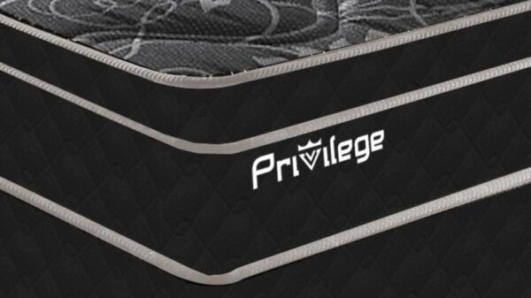 Alternative view of Colchão Privilege Preto 2021 - Ref. 6054