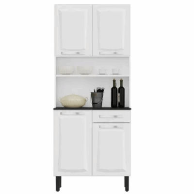 Alternative view of Kit de Cozinha Pratika 4 Portas 1 Gaveta 80cm - Itatiaia Ref. 6262