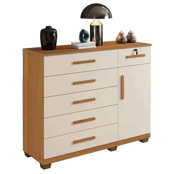 Comoda Milão 114 Cinamomo / Off White Ref. 6303 - Imagem 4