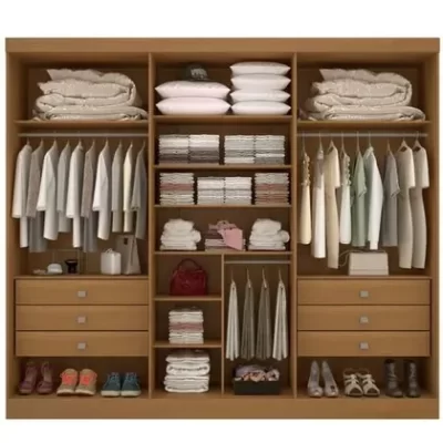 Alternative view of Roupeiro Davinci 6 Portas Plus Cinamomo Ref. 6175