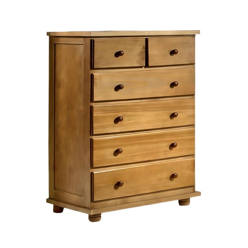 Cômoda 06 Gavetas Imbuia Natural Ref. 5182 - Imagem 2