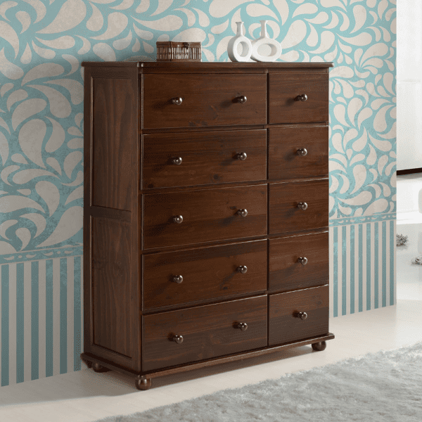 Cômoda Cairo 10 Gavetas Imbuia Ref. 2829