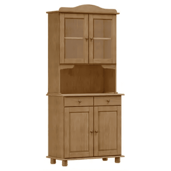 Alternative view of Cristaleira 2+2 Portas Rubi Cor Freijó Ref. 6659