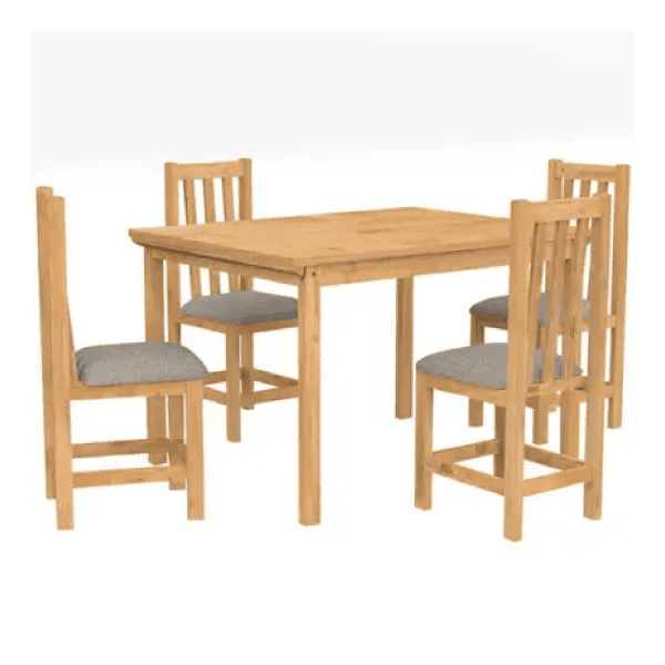 Mesa C/ 1,20x0,80 Rustica Cera Mel Ref. 6387/6622