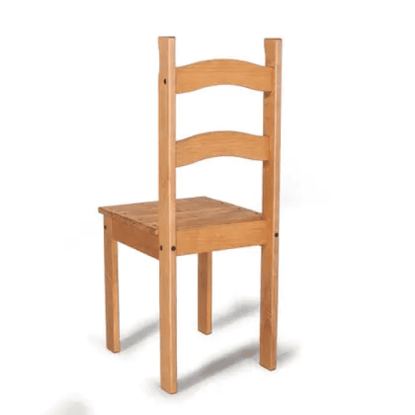 Alternative view of CONJ C/ 04 CADEIRAS FRANCINE T/ MADEIRA CERA REF. 6334