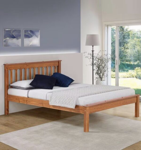 Cama Casal Inglesa Pez. Baixa Mel Fosco Ref. 5176