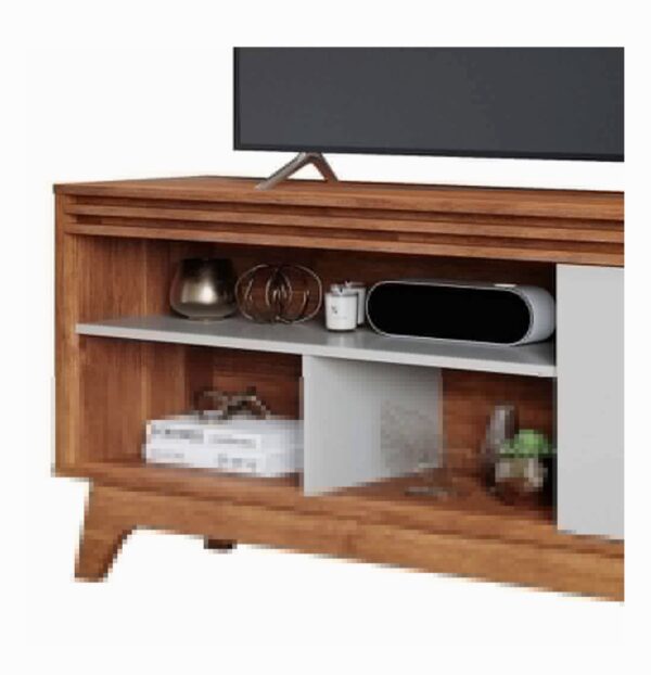 Alternative view of Rack bancada Grécia cinamomo/off white ref. 6713