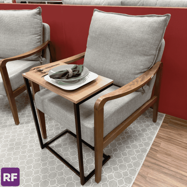 Mesa de Apoio Canela/Preto Fosco LI025 - Kappesberg