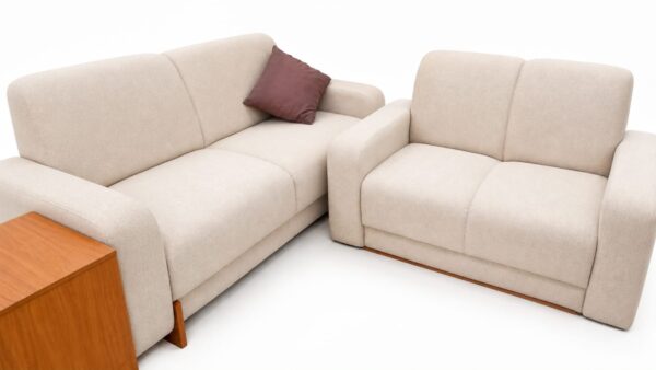 Conjunto Sofá Ravena 3X2 lug imbui Mel REF: 6717