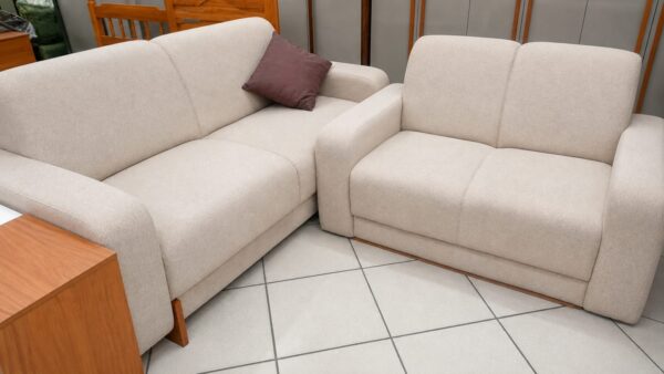 Alternative view of Conjunto Sofá Ravena 3X2 lug imbui Mel REF: 6717