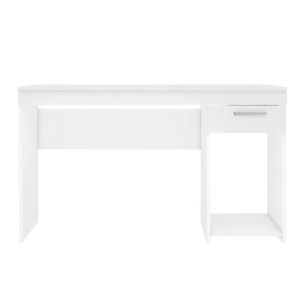 Mesa Office NT 2070 Larg. 1.08m Branco 1 Gaveta Notável