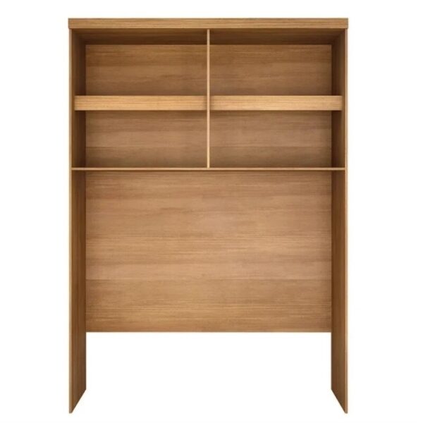 Modulado Queen Cumaru/Fendi Fosco 1 Roupeiro Rizon 4 Pts + 1 Criado Rizon + 1 Aéreo 4 portas Rizon - Novo Horizonte