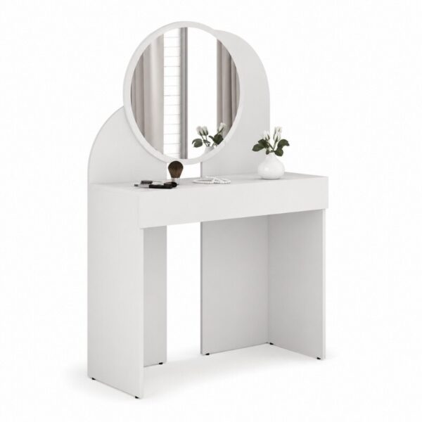 Penteadeira Camarim Wish 1 Gaveta Branco Larg. 0.90m - Bechara