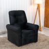 Poltrona Reclinável Clio MX-24 Veludo Preto 451