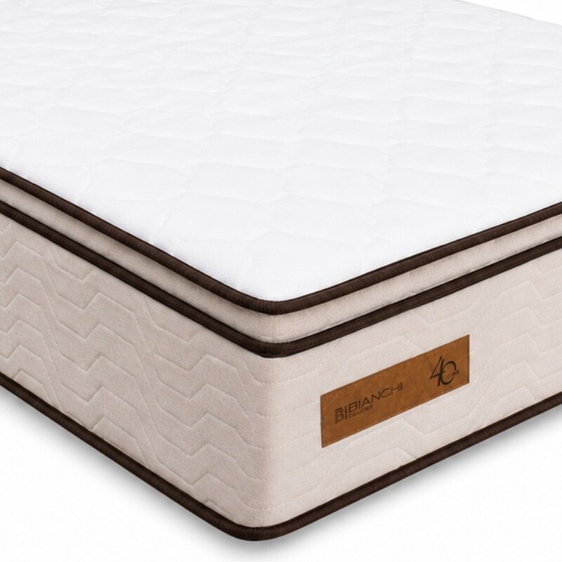 Colchão Queen Cashmere Prime 158x198x35 Molas Ensacadas Bianchi | Suporta até 400kg - Imagem 4