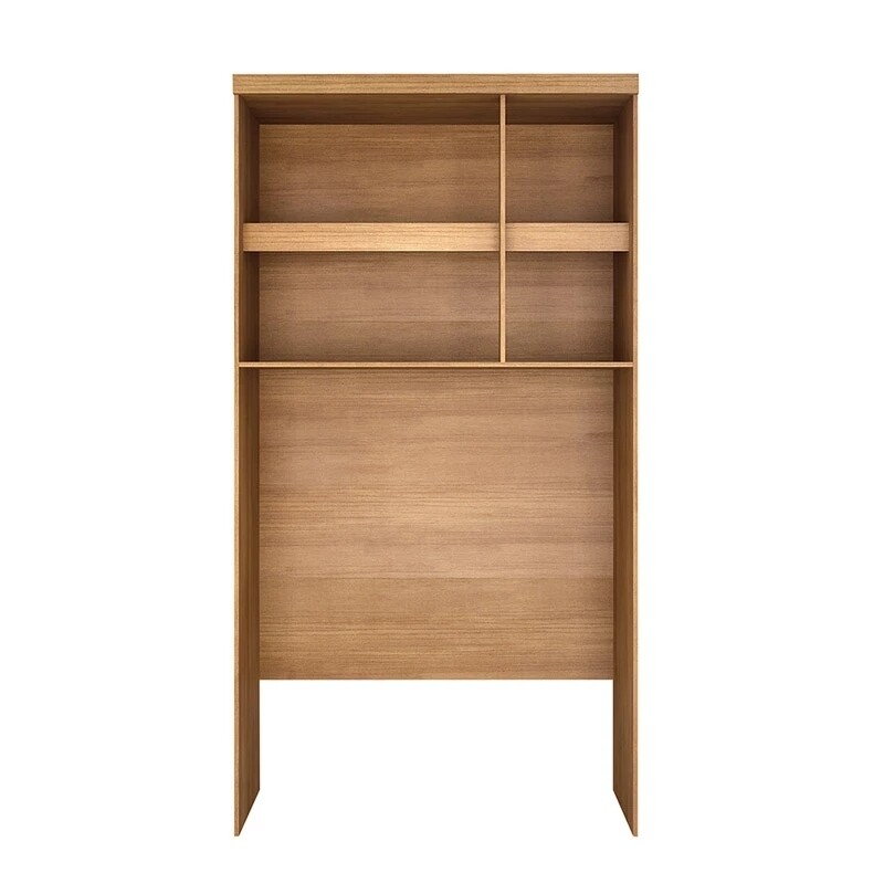 Modulado Casal Cumaru/Fendi Fosco 1 Roupeiro Rizon 4 Pts + 1 Criado Rizon + 1 Aéreo 3 portas Rizon - Novo Horizonte - Imagem 9