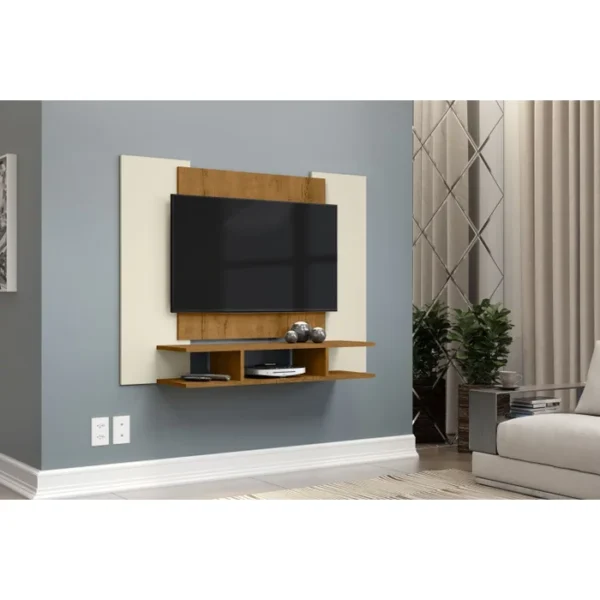 Alternative view of Painel para TV Orlando Off White Freijo REF: 5151