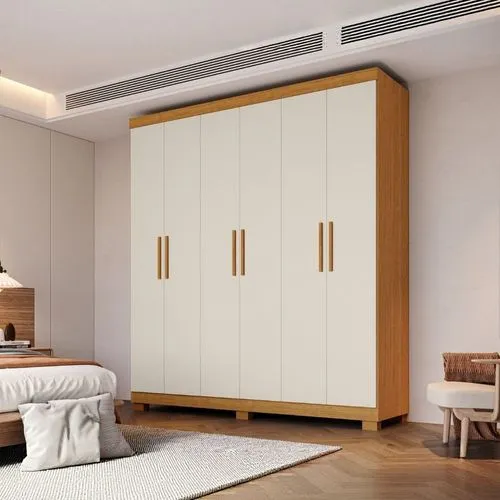 Alternative view of Guarda-roupa Lana Prime 100% MDF com 6 Portas REF 6891