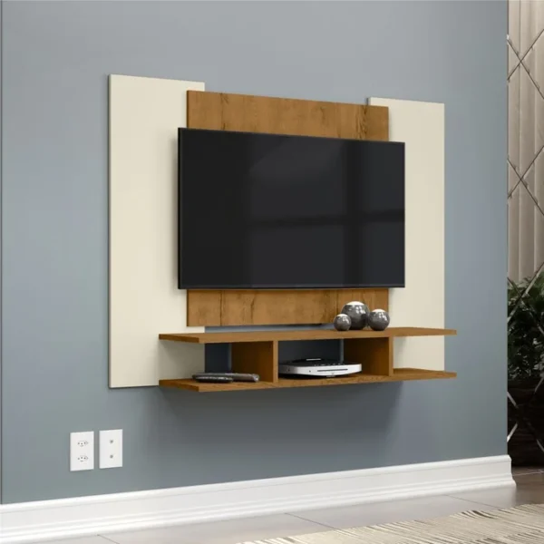Painel para TV Orlando Off White Freijo REF: 5151