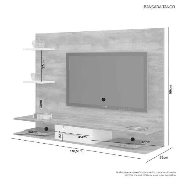 Alternative view of Painel Tango Para Tv Até 42'' REF: 4458